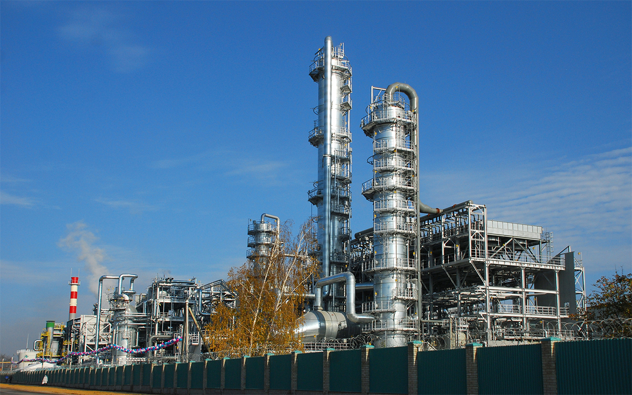 An existing Russian methanol plant based on Topsoe Technology, however much smaller than the planned 5400 MTPD plant. 副本.jpg
